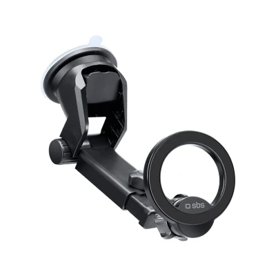 Afbeelding van SBS Magnetische autohouder voor dashboard en voorruit compatibel met MagSafe, Smartphonehouder, Zwart