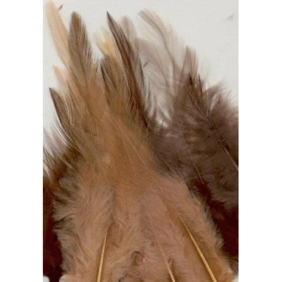 Afbeelding van Veren bruin mix 9 15 cm ST