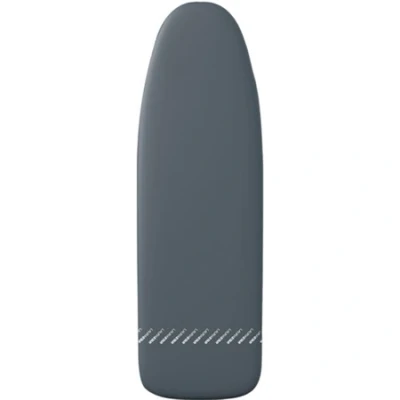Afbeelding van Laurastar Universalcover donkergrijs, universele strijkplankhoes, 131 cm x 55 cm, 100% katoen, vouwlijnen, praktische clip, verstelbaar, hoge comfortdikte, maChinawasbaar, uniek ontwerp