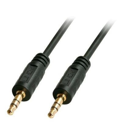 Afbeelding van LINDY 35640 Jackplug Audio Aansluitkabel [1x male 3,5 mm 1x mm] 25.00 cm Zwart