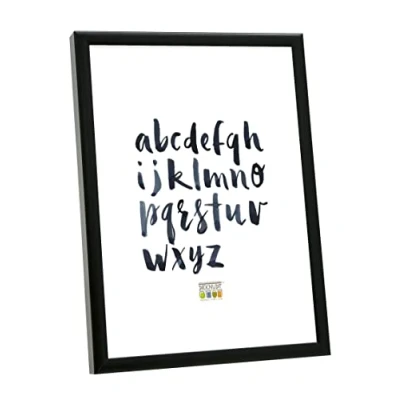 Afbeelding van Deknudt Frames fotolijst S024S2 zwart aluminium foto 24x30 cm