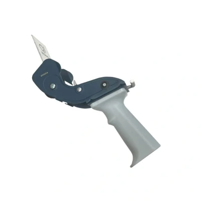 Afbeelding van Low noise Tape dispenser Met Rem Blauw Geel Grijs (1 Stuk)