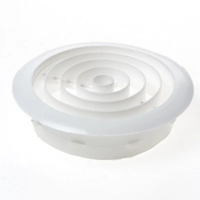 Afbeelding van Nedco Ventilatierooster kunststof wit rond 12cm 514300
