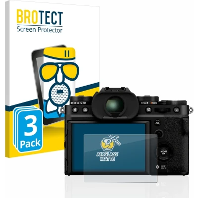 Afbeelding van BROTECT Screenprotector voor Fujifilm X T5 Folie Beschermfolie Beschermglas matte (3 Stuks)