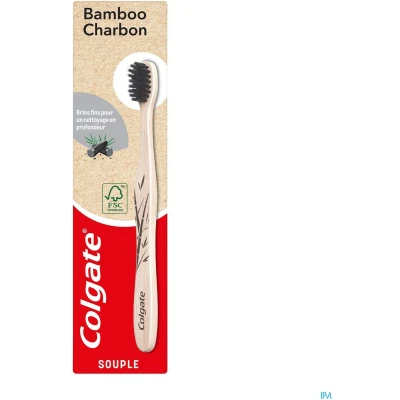 Afbeelding van Colgate Tandenborstel Bamboo Charcoal Soft Milieuvriendelijk