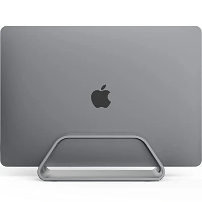 Afbeelding van HumanCentric MacBook verticale laptopstandaard, compatibel met Pro, Air standaard, Apple aluminium laptopstandaard voor computer