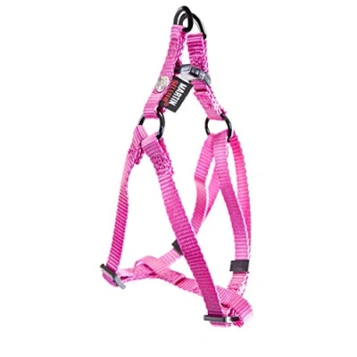 Afbeelding van Martin sellier instap tuig nylon roze (10 MMX25 35 CM)