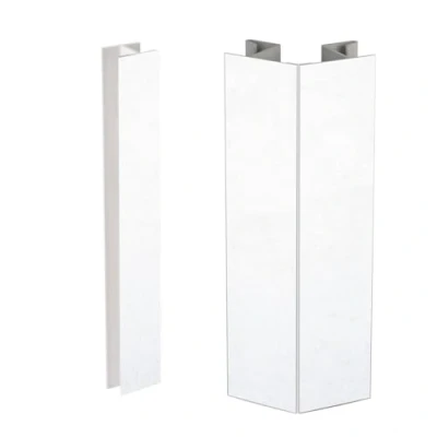 Afbeelding van Evotrade Extra scharnieraccessoires voor keukensokkel flexibele hoek universeel accessoires Union klompen keuken variabele hoeken 90º tot +90º + een centrale verbinding