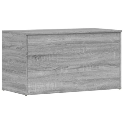 Afbeelding van vidaXL Sonoma opbergdoos, grijs, 84 x 42 46 cm, bewerkt hout