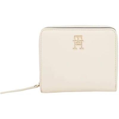 Afbeelding van Tommy Hilfiger Logotape Portemonnee, Dames, Maat: One Size, Beige