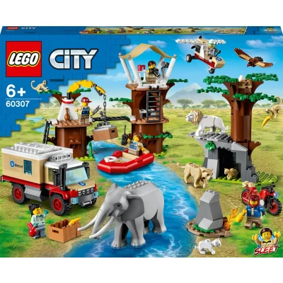 Afbeelding van LEGO City Wildlife Rescue Kamp 60307