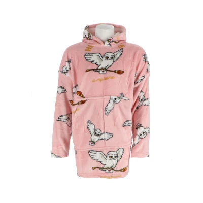 Afbeelding van Harry Potter Hoodie Deken Hedwig Hogwarts 5407010071900