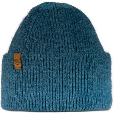 Afbeelding van Buff Muts Knitted Marin Denim