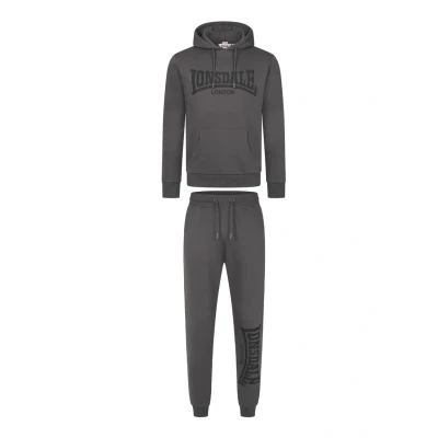 Afbeelding van Lonsdale Cloud Trainingspak, Heren, Maat: XXL, Anthracite black