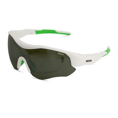 Afbeelding van Sinner Triple zonnebril Wit groen Golf lens