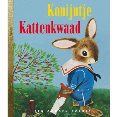 Afbeelding van Gouden Boekjes Konijntje kattenkwaad