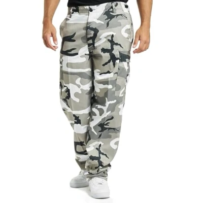 Afbeelding van Brandit Ranger Cargobroek, Heren, Maat: Small, Snowcamo