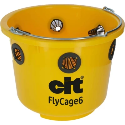 Afbeelding van Kerbl Vliegenval Cit FlyCage6 Set Geel 6L