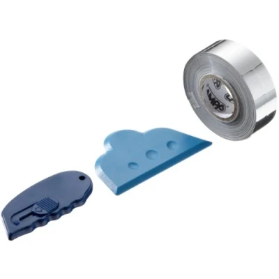 Afbeelding van Chromen tape 20mm x 10 meter