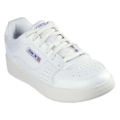 Afbeelding van Skechers Sport Court 2.0 Crowne Sneakers Laag Wit Maat 40