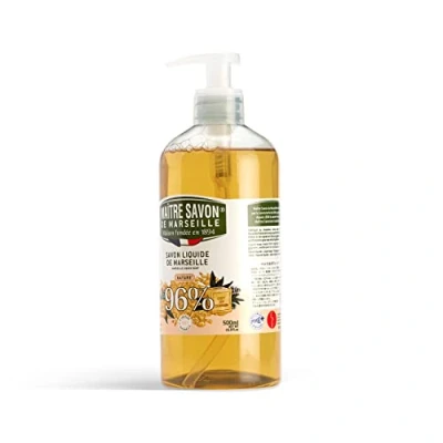 Afbeelding van Maitre Savon de Marseille, Natuur vloeibare zeep van 500 ml