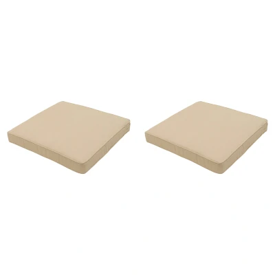 Afbeelding van Madison Lounge seat 60x60 Beige eco + nature outdoor finishing 2 stuks