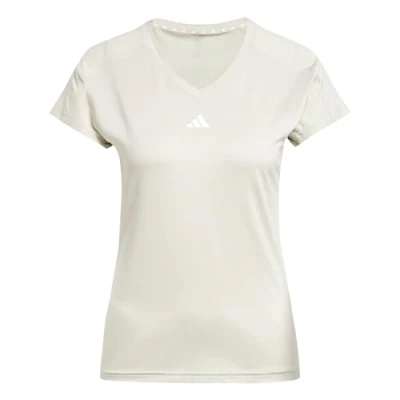Afbeelding van adidas AEROREADY Train Essentials Minimal Branding V hals T shirt voor dames