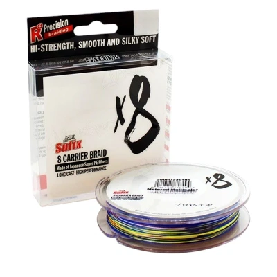 Afbeelding van Sufix X8 Multicolor Gevlochten lijn 300m 0.128mm/6.9kg