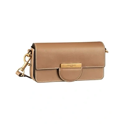 Afbeelding van LIEBESKIND BERLIN Leren Avondtas Pam TM Empire Crossbosy Praline Bruine