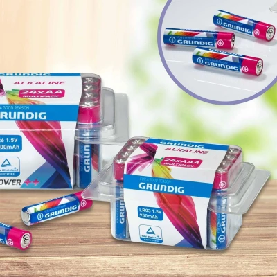 Afbeelding van GRUNDIG batterijen UM4 , 24 stuks