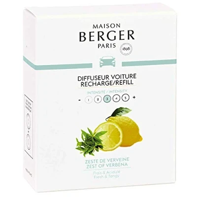 Afbeelding van Lampe Berger Navulling Car Diffuser Recharge Diff.voiture Verveine