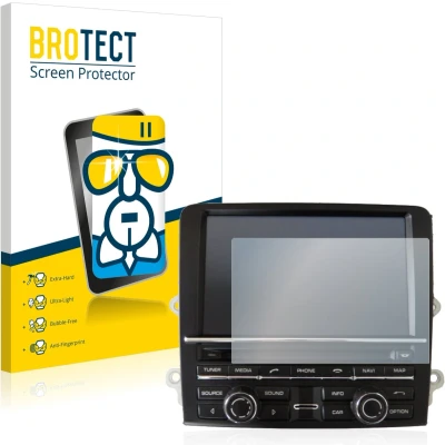 Afbeelding van BROTECT Screenprotector voor Porsche Carrera 991 2012 PCM 3.1 Folie Beschermfolie Beschermglas transparant
