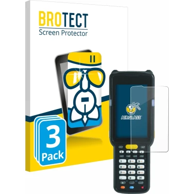 Afbeelding van BROTECT Screenprotector voor Zebra MC3300X Folie Beschermfolie Beschermglas transparant (3 Stuks)