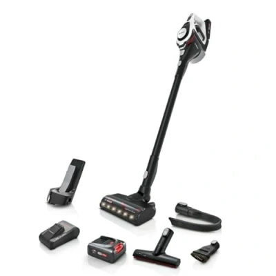 Image de BOSCH BSS8224 Aspirateur balai multifonction sans fil Unlimited SÃ©rie 8 a main intÃ©grÃ© 3 vitesses