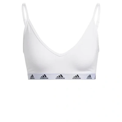 Afbeelding van adidas EVYDY Cotton B Sports Bra Women&#039;s, White, LAC