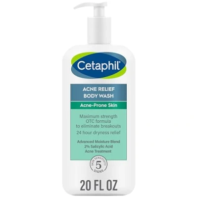 Afbeelding van Cetaphil, acne verlichtende lichaamswas 591 ml