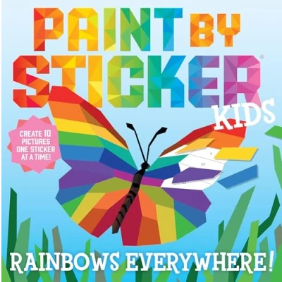 Afbeelding van Paint by Sticker Kids: Rainbows Everywhere!