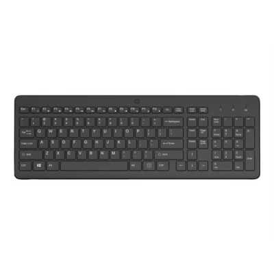 Image de HP 225 Clavier disposition des zones 2,5 sans fil 2.4 GHz Allemand noir