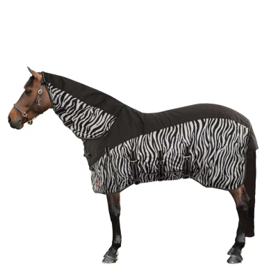 Afbeelding van Premiere Zomerdeken 3 in 1 Vaste Hals Buikflap 0g Zebra 115/155