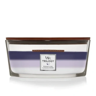 Afbeelding van WoodWick Geurkaars Ellipse Trilogy Evening Luxe 9 cm / 19