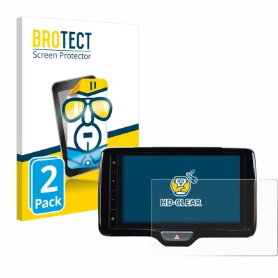 Afbeelding van BROTECT Screenprotector voor Toyota Yaris Cross 2021 Smart Connect 9&quot; Folie Beschermfolie transparant (2 Stuks)