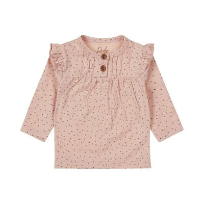 Afbeelding van Dirkje Shirt organic cotton Light dusty Pink maat 50