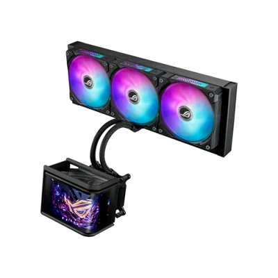 Afbeelding van ASUS ROG Ryuo IV SLC 360 ARGB Processor Alles in één vloeistofkoeler 12 cm Zwart