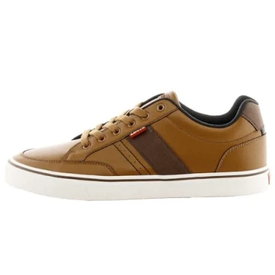 Afbeelding van Levi&#039;s Turner Sneakers laag, Heren, Maat: 41, Brown Pu