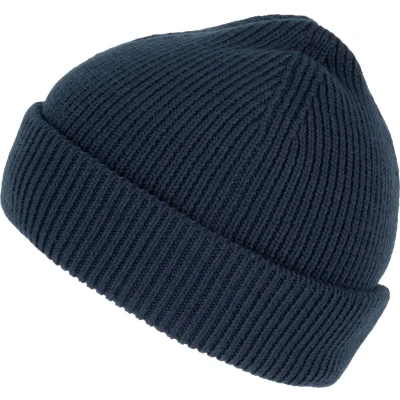 Afbeelding van K up Geribde muts met dubbele omslag KP951 Twilight Blue