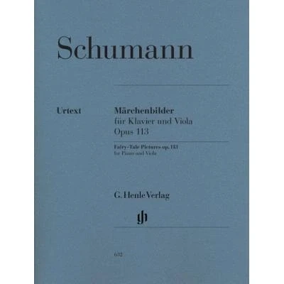 Image de Partitions classique HENLE VERLAG SCHUMANN R. FAIRY TALE PICTURES FOR VIOLA AND PIANO OP. 113 Alto