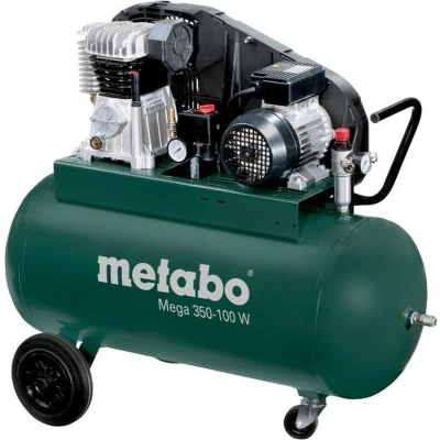 Afbeelding van Metabo Mega 350 100 W Compressor 2200W 10 bar 90L 220 l/min 601538000