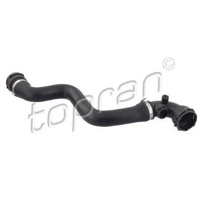 Afbeelding van TOPRAN 501 562 Koelwaterslang Bovenaan Rubber met voering van stof ontluchtingsklep, snelkoppelingen BMW: 3 Saloon, Coupe, Touring