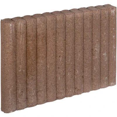 Afbeelding van Mini Palissadeband 6x40x50cm bruin