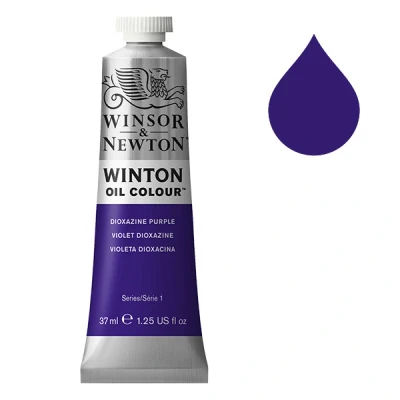 Image de Winsor &amp; Newton Winton peinture à l&#039;huile (37 ml) 229 violet dioxazine